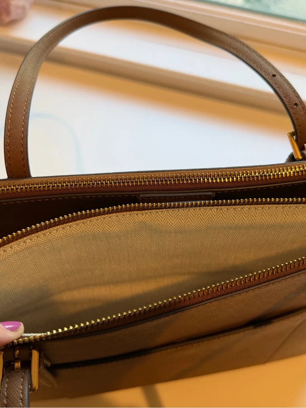 Tory Burch Emerson Double-Zip Tote